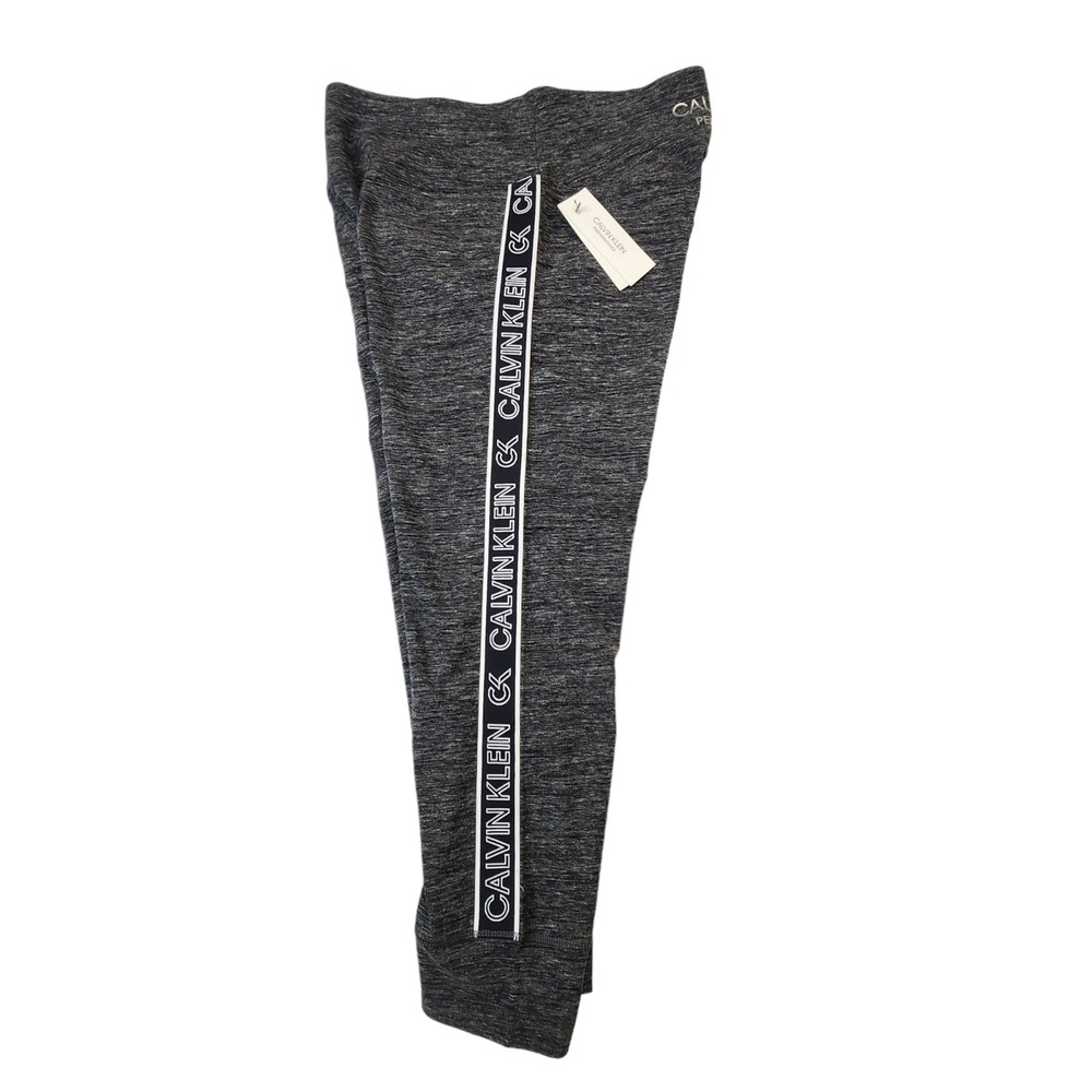 Calvin‎ Klein Performance Jumbo-Logo High Waist Leggings Cotton Size XL